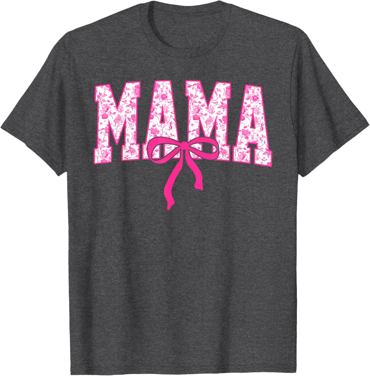 Coquette Pink Chinoiserie Mama Floral Bow Mom Mothers Day