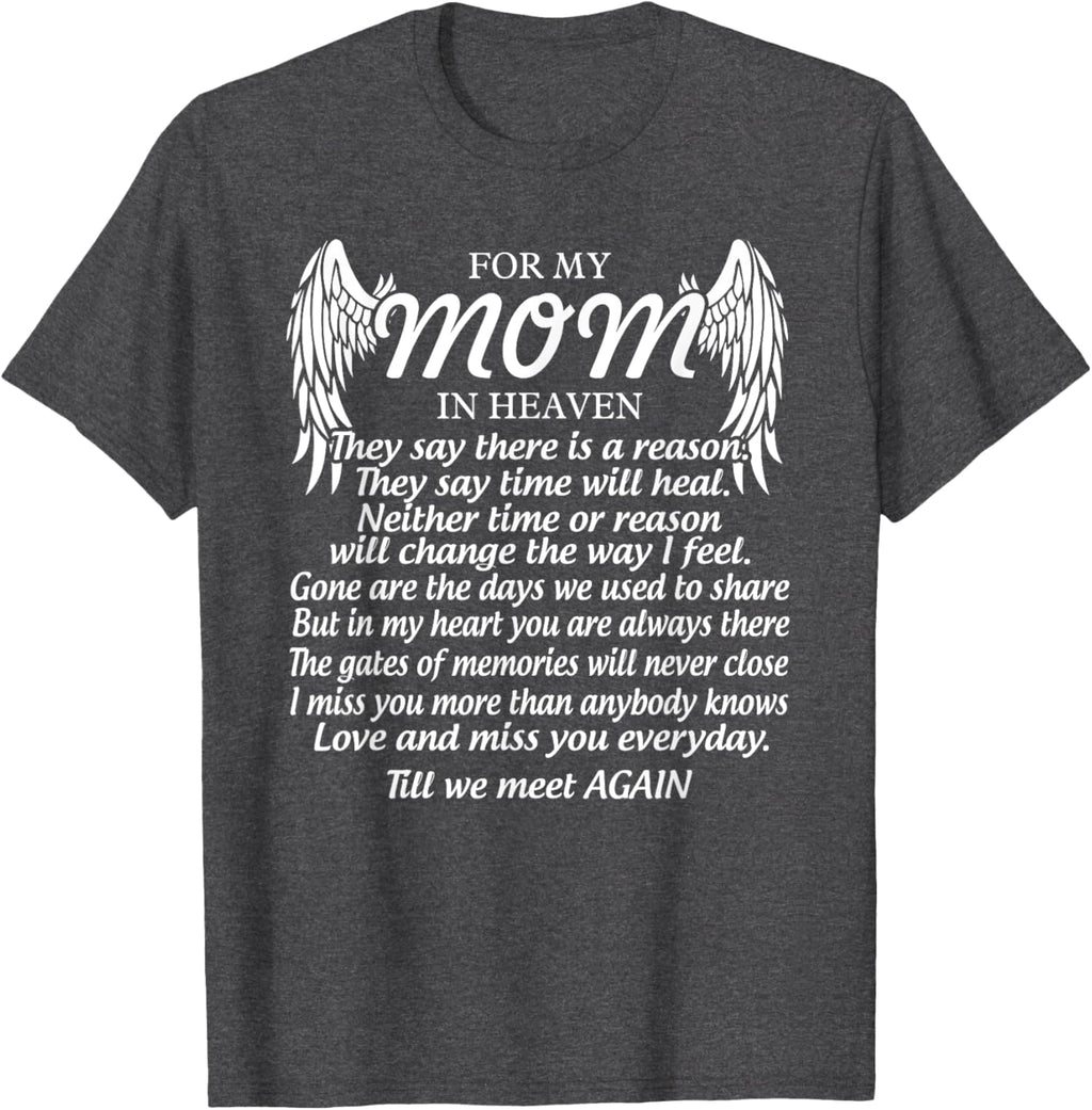 For My Mom In Heaven Love My Mom So Much Missing Mother Day