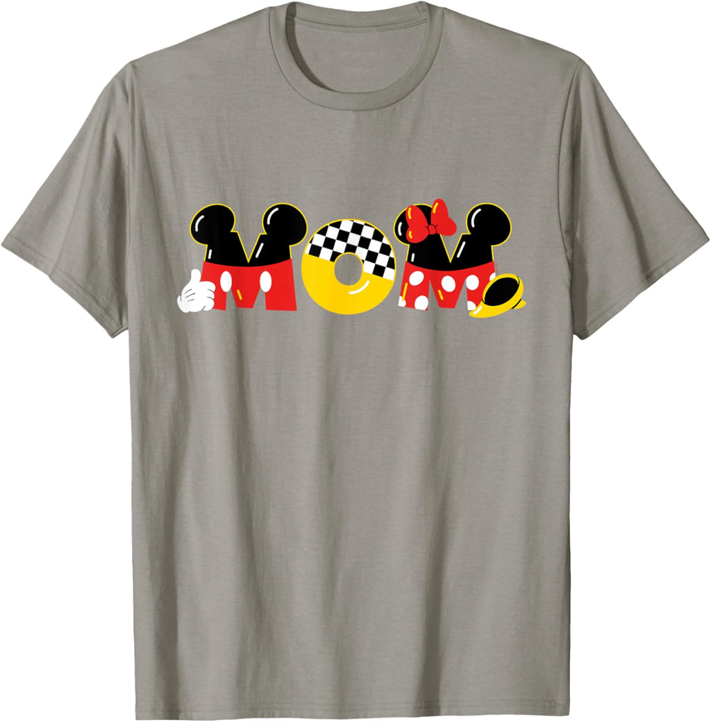 Disney Mickey Mouse & Minnie Mouse Mom Mother\u2019s Day Birthday Mother Shirt
