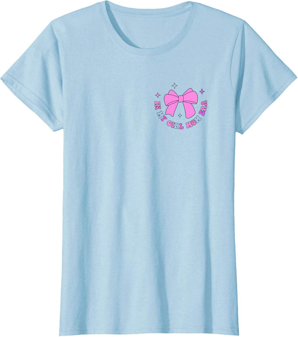 In My Era Mom Groovy Ribbon Girls Mother's Day