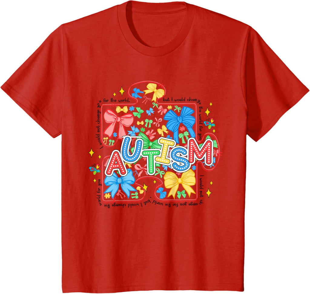 Autism Awareness Coquette Bow Autism Awareness Puzzle Piece