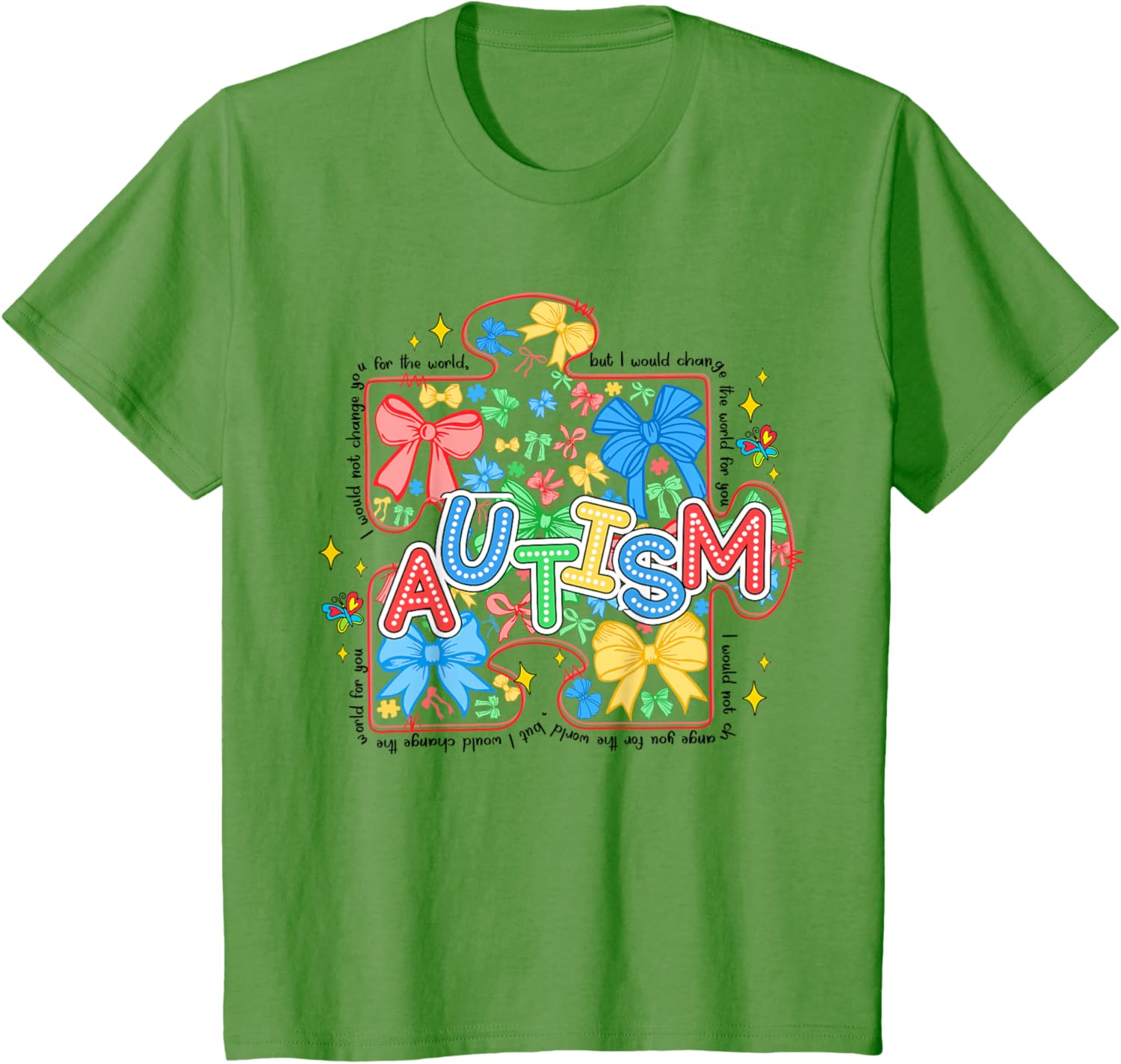 Autism Awareness Coquette Bow Autism Awareness Puzzle Piece