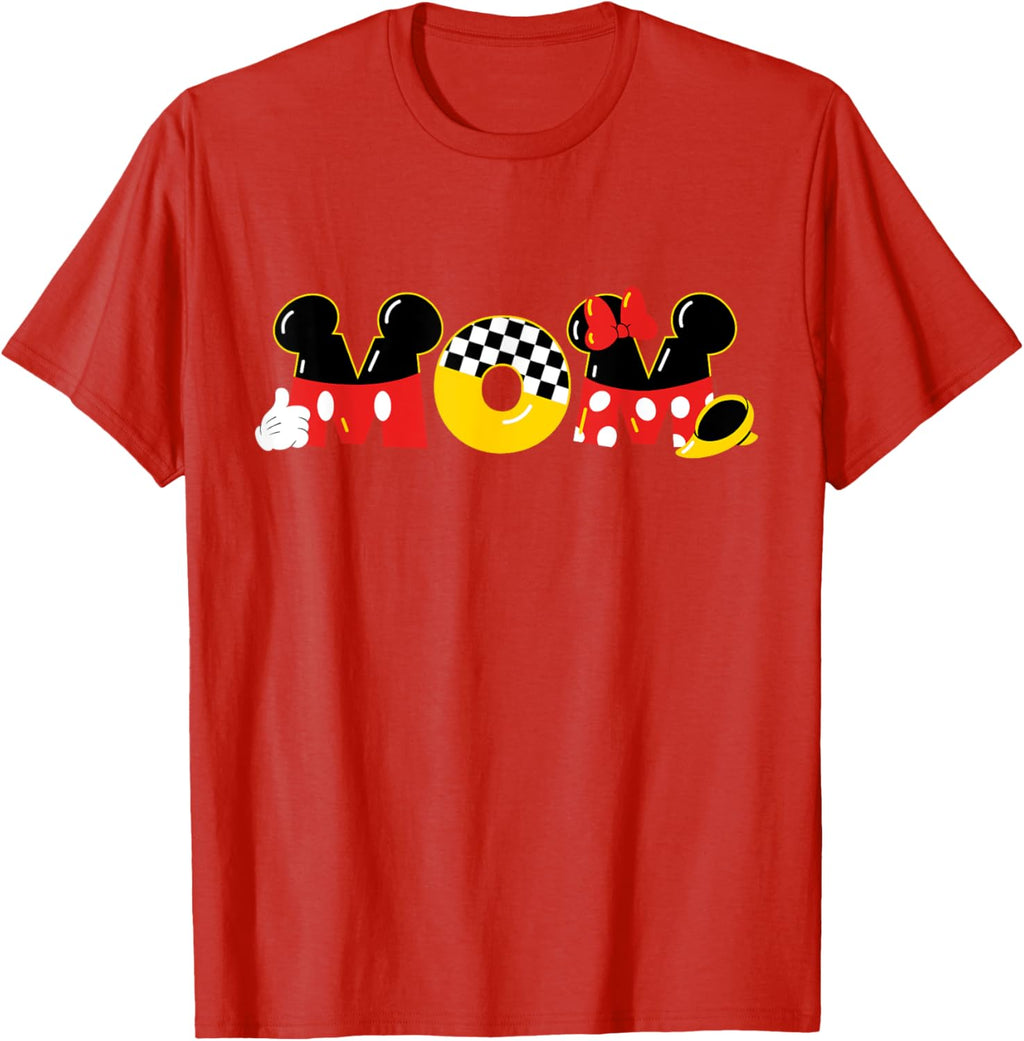 Disney Mickey Mouse & Minnie Mouse Mom Mother\u2019s Day Birthday Mother Shirt
