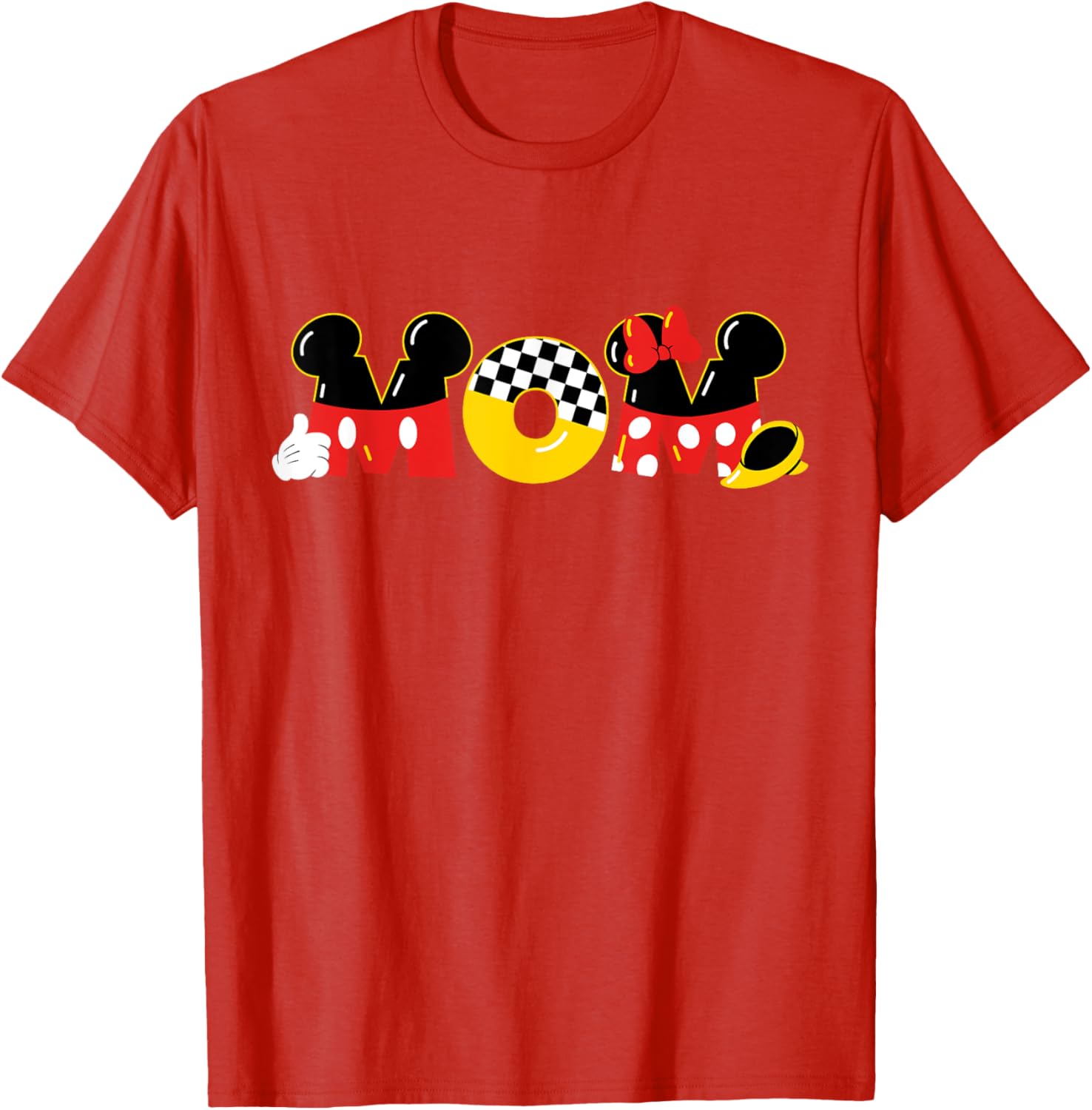 Disney Mickey Mouse & Minnie Mouse Mom Mother\u2019s Day Birthday Mother Shirt