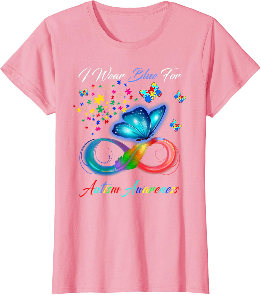 I Wear Blue For Autism Awareness - Autism Awareness Month
