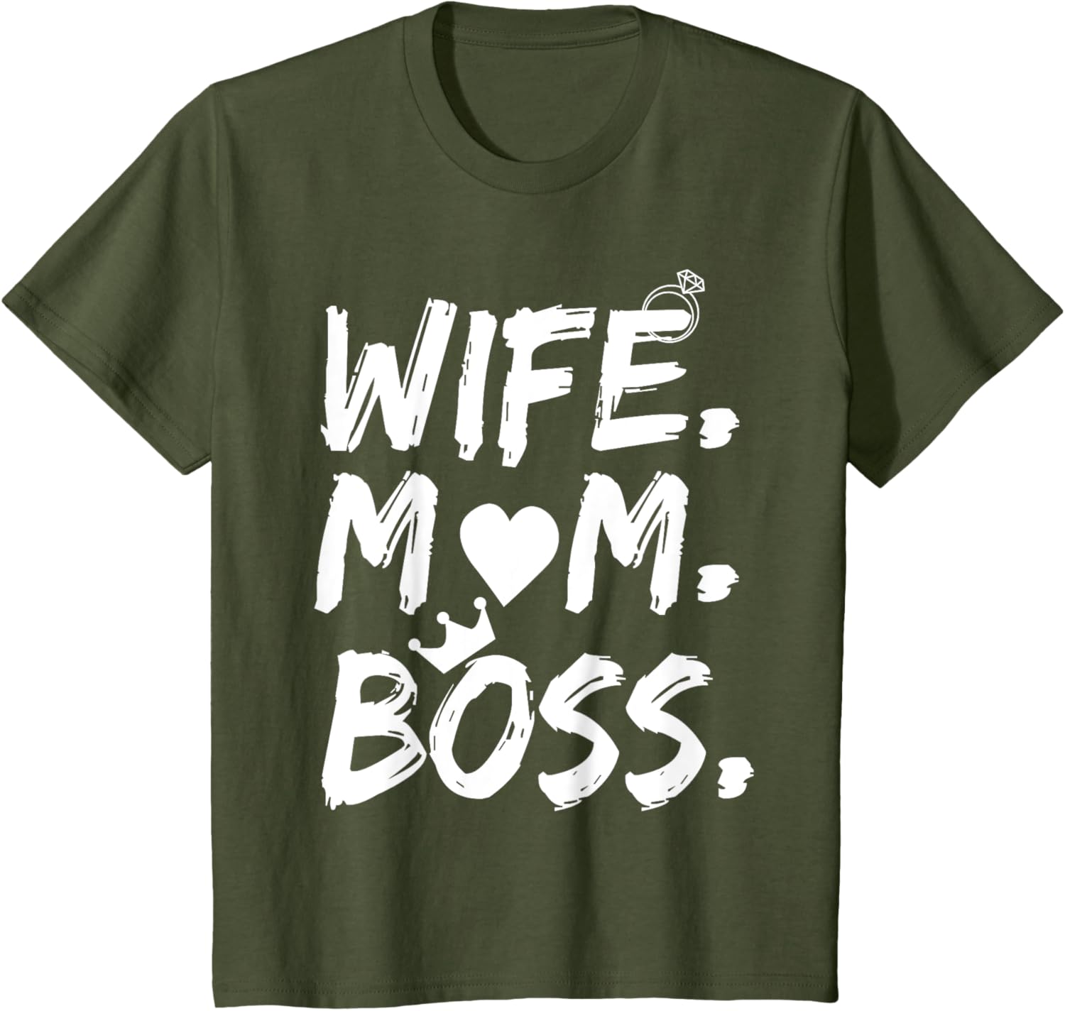 T-shirt for Wife Mom Boss Funny Mother's Day Mother Shirt