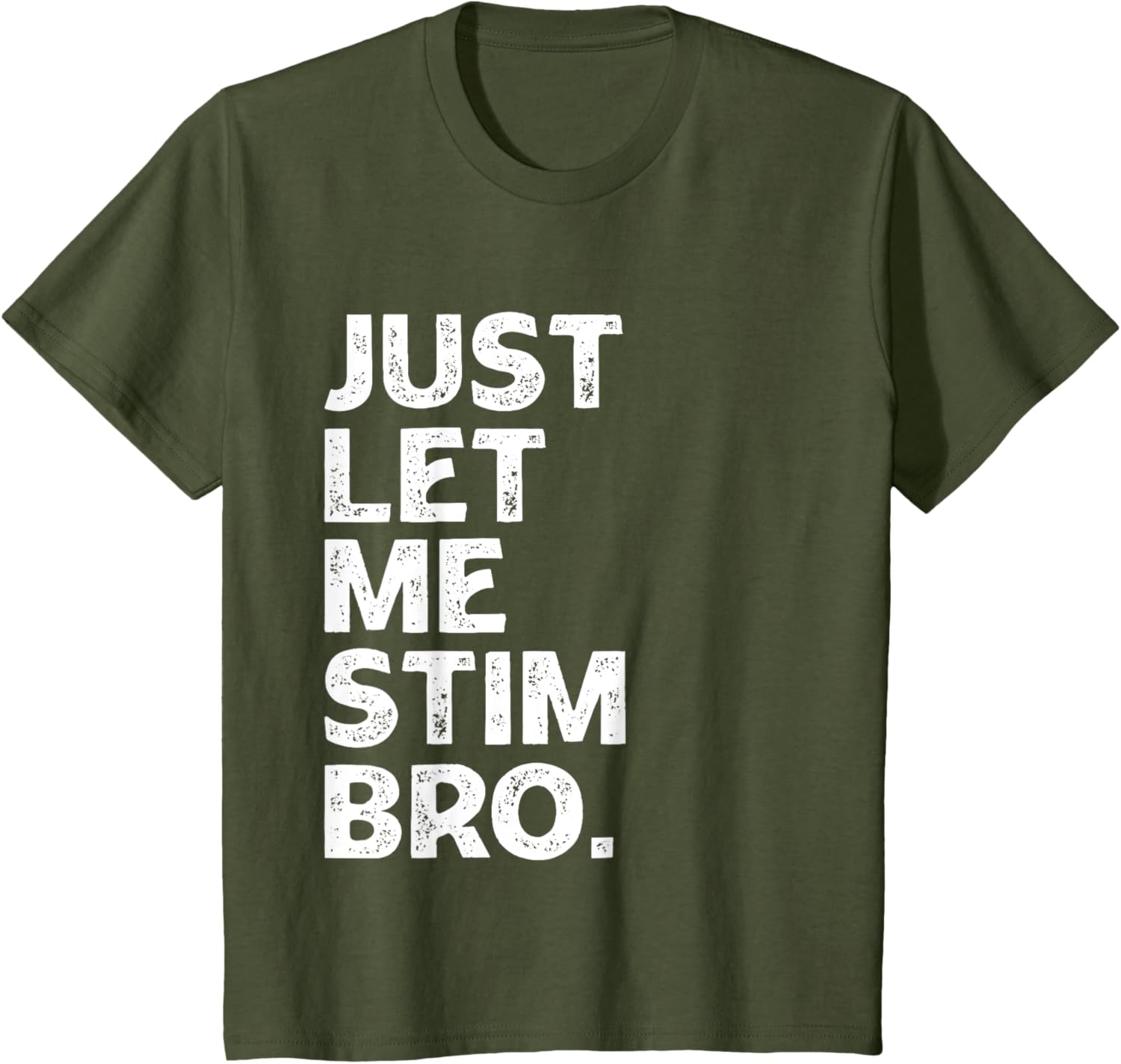 Just Let Me Stim Bro Kids Boys - Autistic Autism Awareness
