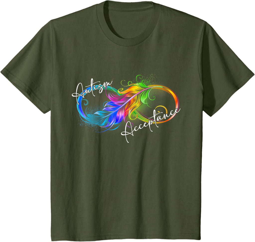 Autism Red Instead Infinity Symbol Autistic Acceptance