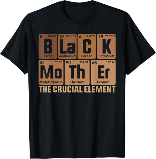 Black Mother Crucial Element Mother's Day Funny Black Mom
