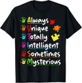 Always Unique Autism Awareness Totally Intelligent Kids
