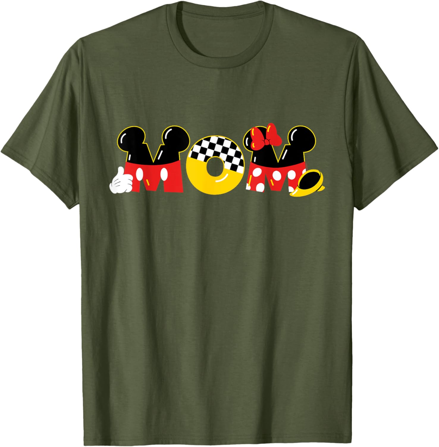 Disney Mickey Mouse & Minnie Mouse Mom Mother\u2019s Day Birthday Mother Shirt