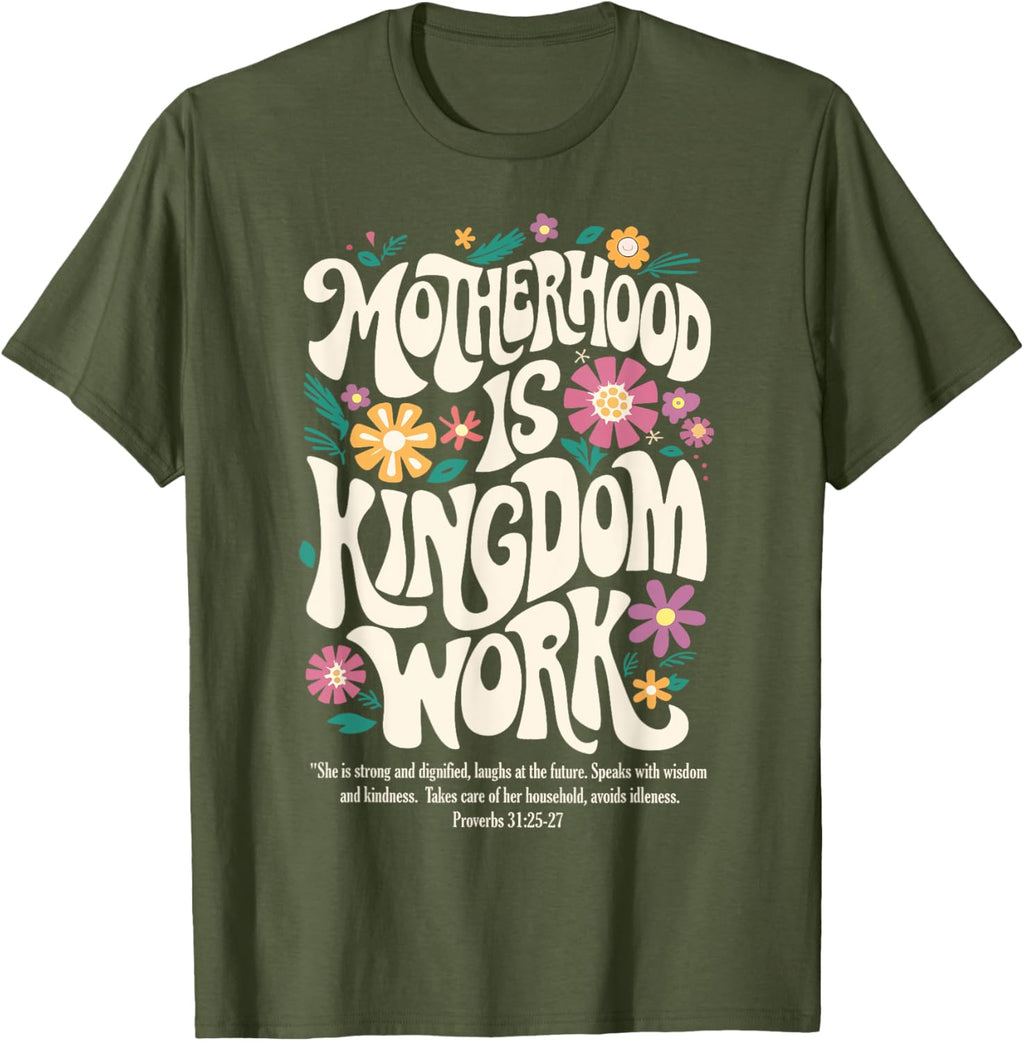 Christian Mom Motherhood is Kingdom Work Mother's Day