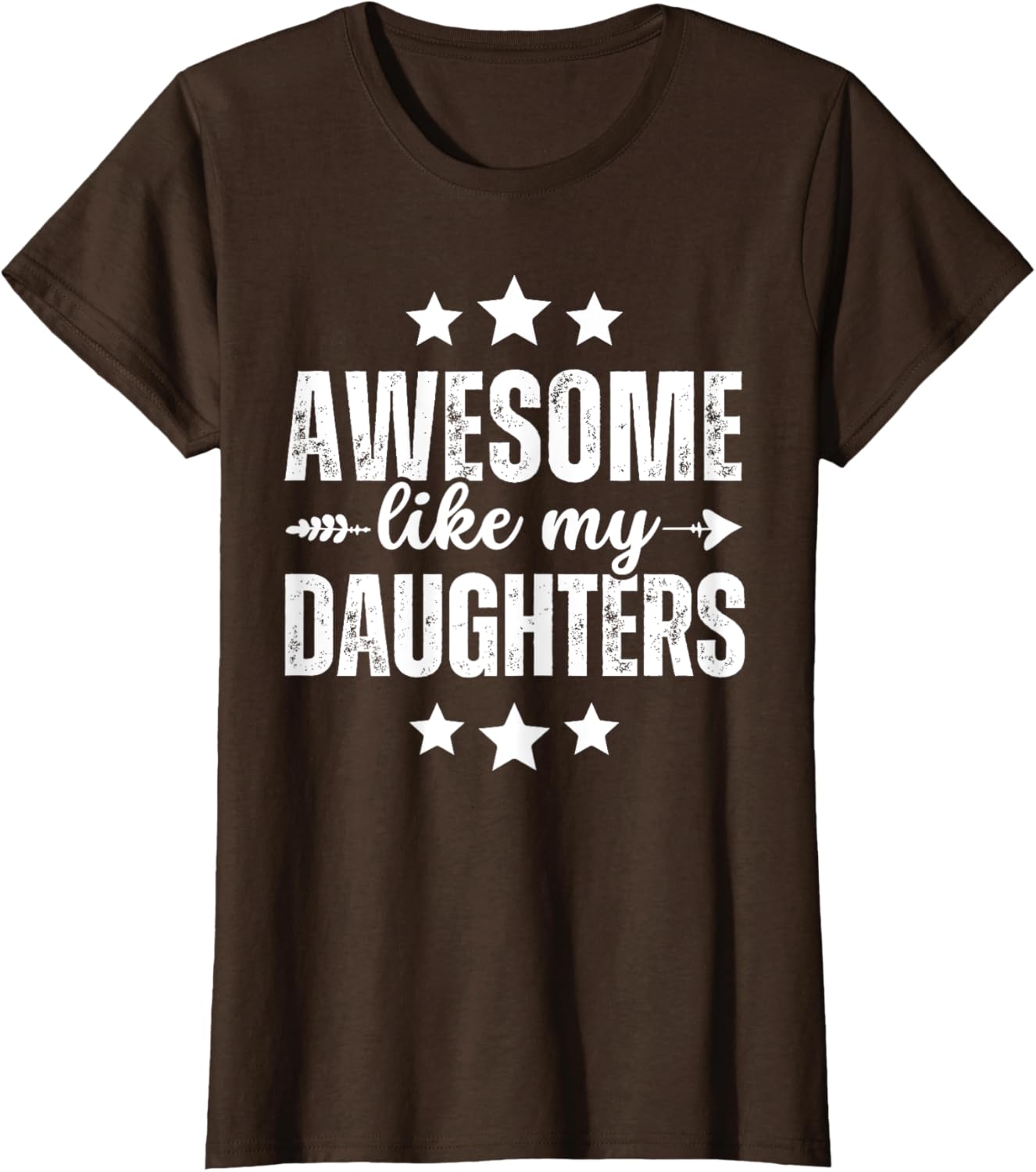 Awesome Like My Daughters Funny Fathers Day Dad Vintage