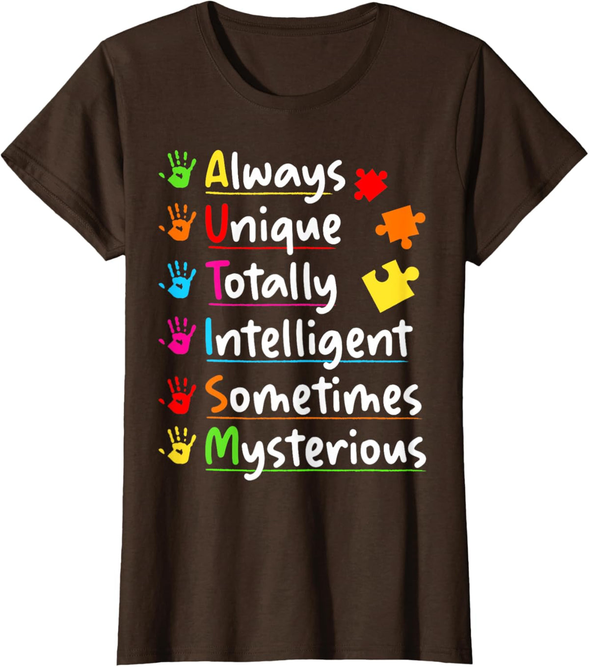 Always Unique Autism Awareness Totally Intelligent Kids