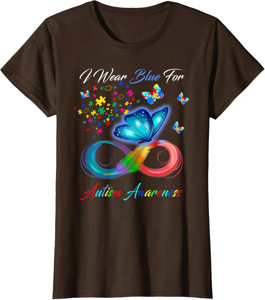 I Wear Blue For Autism Awareness - Autism Awareness Month