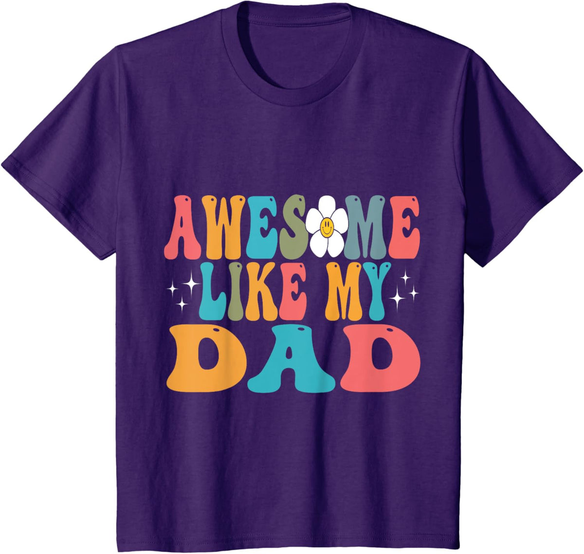 awesome like my dad matching fathers day family kids Groovy