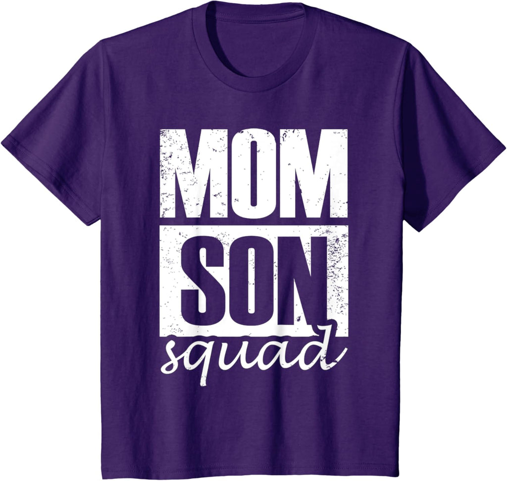 Mommy Son Squad Mom Sons Matching Mother's Day Mother Son
