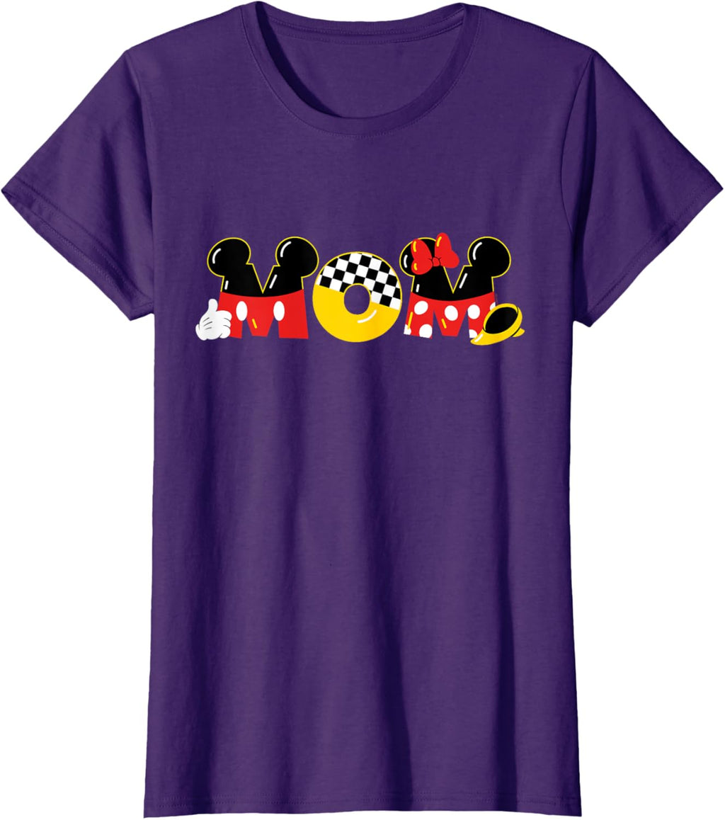 Disney Mickey Mouse & Minnie Mouse Mom Mother\u2019s Day Birthday Mother Shirt