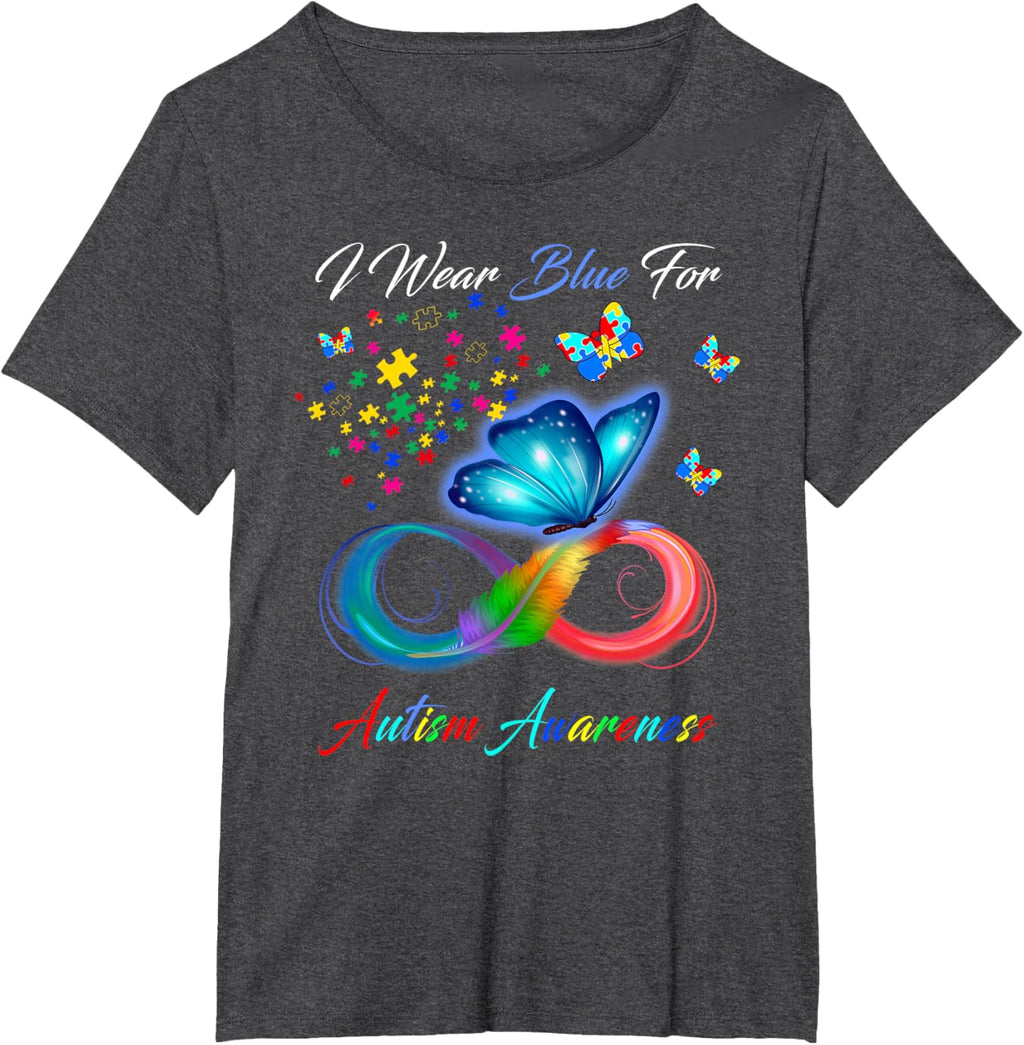 I Wear Blue For Autism Awareness - Autism Awareness Month