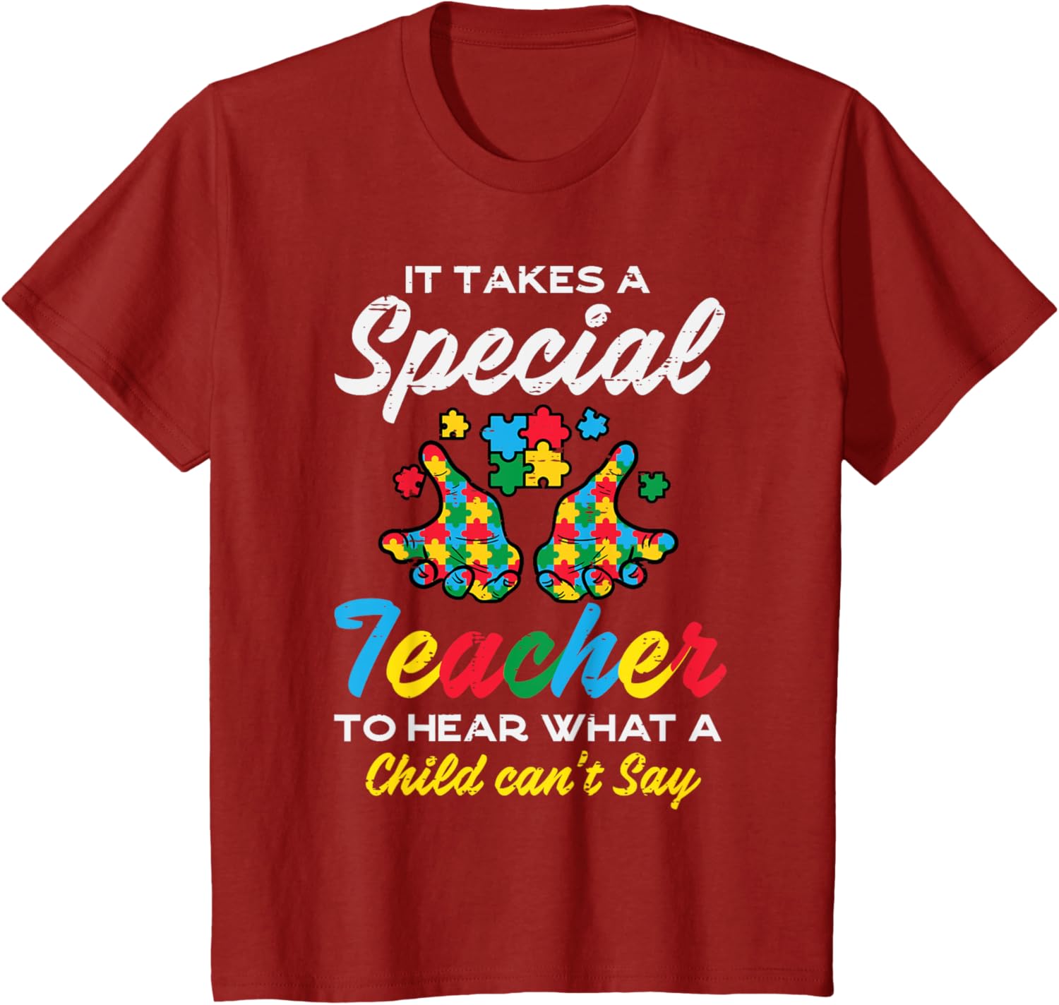 Special Teacher To Hear Child Cant Say Autism Awareness Sped