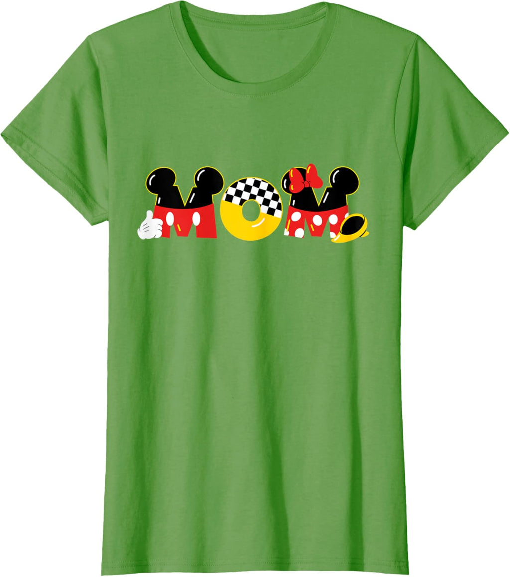 Disney Mickey Mouse & Minnie Mouse Mom Mother\u2019s Day Birthday Mother Shirt