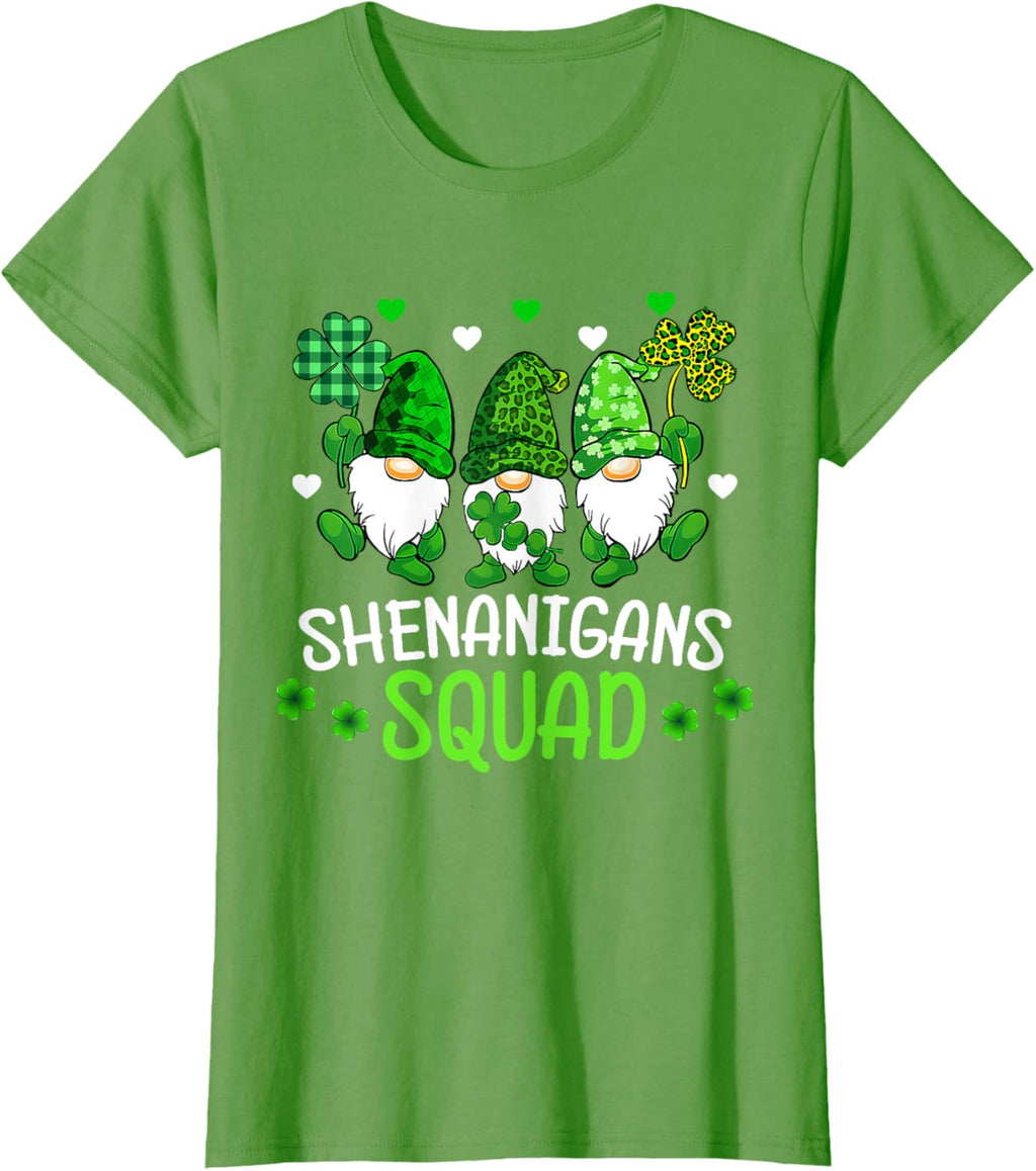 Shenanigans Squad St Patricks Day Gnomes Family Matching Kid