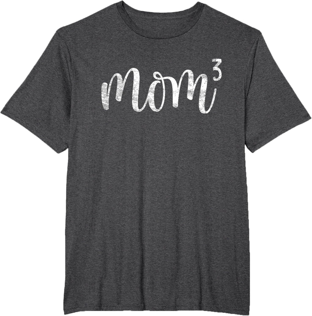 Mom3 Mom Cubed Mother of Three Mama of 3 Gifts Mothers Day