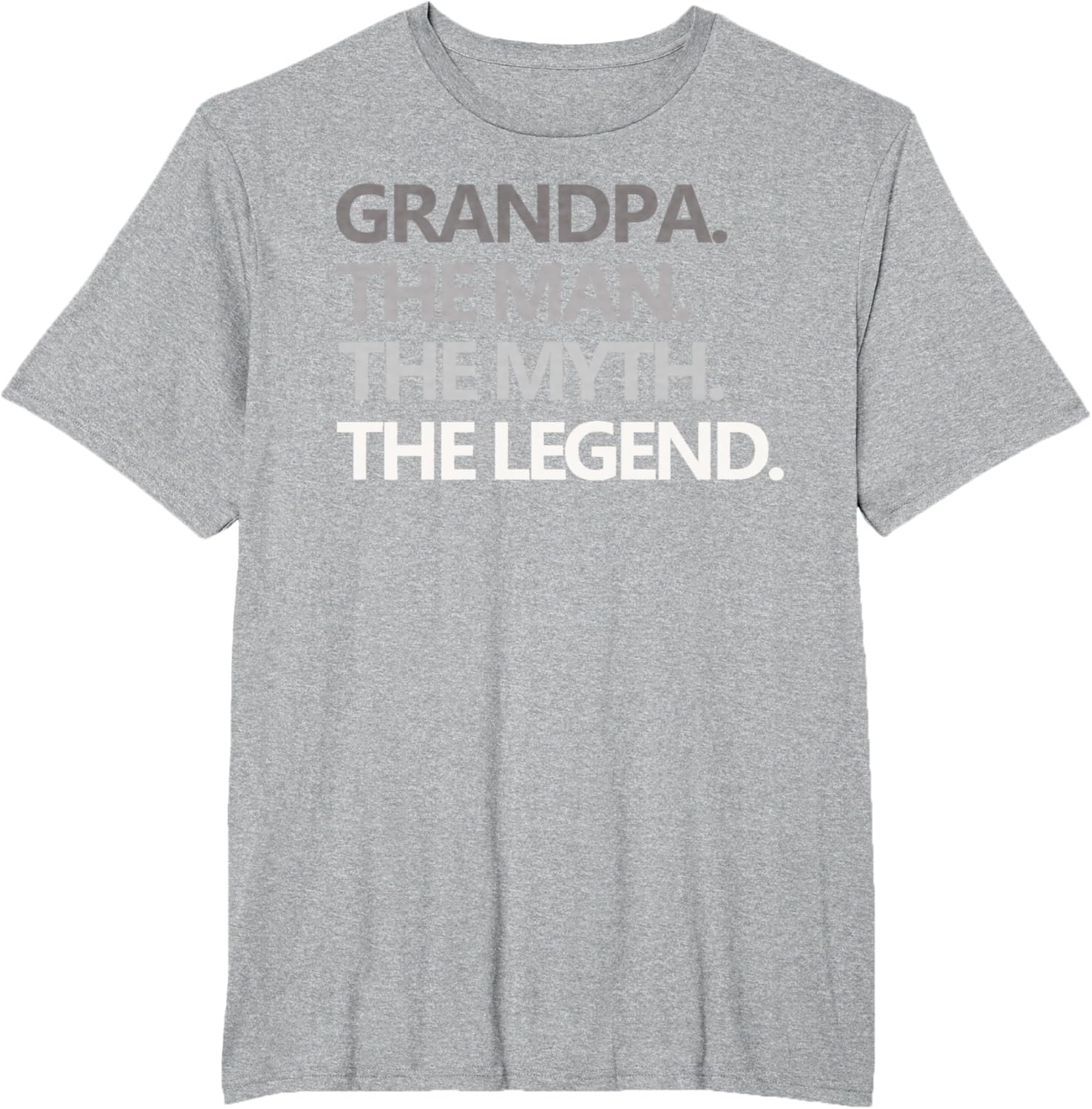 GRANDPA THE MAN THE MYTH THE LEGEND Men Gift Father's Day